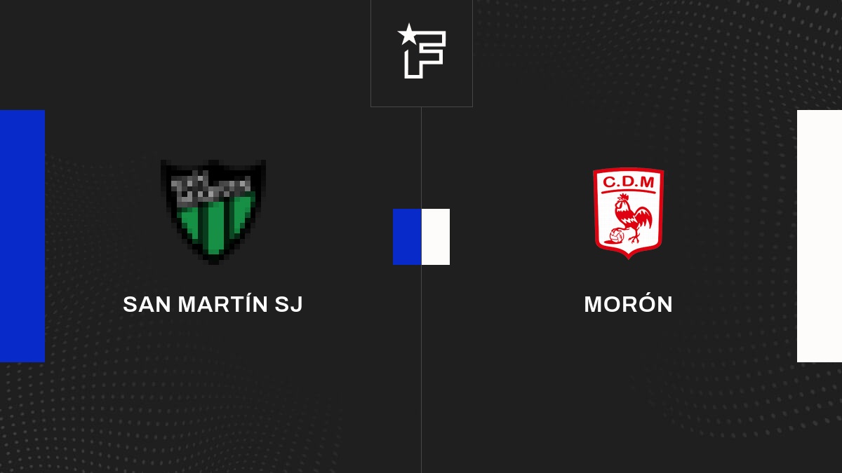 Vidéo, tous les buts de la rencontre entre San Martín SJ et Morón